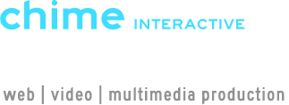chime interactive: digital strategy / music ~ community ~ technology / web | video | multimedia production